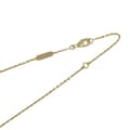 Miniatyrbilde 6 av 8: Pre-owned Van Cleef and Arpels 18K Yellow Gold and Onyx Vintage Alhambra Pendant Necklace Gold