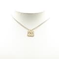 Pikkukuva 4 / 5: Pre-owned Chanel Silver Enamel CC Pendant Necklace Silver