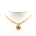 Miniatyrbilde 1 av 4: Pre-owned Chanel Gold Plated 31 Rue Cambon Pendant Necklace Gold