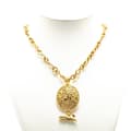 Pikkukuva 4 / 5: Pre-owned Chanel Gold Plated Knight Horse Pendant Necklace Gold