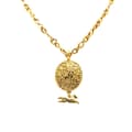 Pikkukuva 1 / 5: Pre-owned Chanel Gold Plated Knight Horse Pendant Necklace Gold