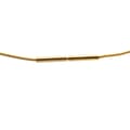 Miniatyrbild 3 av 4: Pre-owned Hermès Gold Plated Cage dH Cube Necklace Black