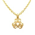 Pikkukuva 1 / 5: Pre-owned Chanel Gold Plated Triple CC Pendant Necklace Gold