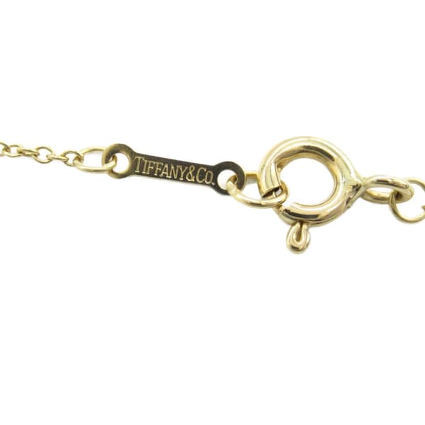 Pre-owned Tiffany 18K Yellow Gold Paloma Picasso Loving Heart Necklace Gold