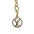 Miniatyrbilde 3 av 7: Pre-owned Louis Vuitton Gold Plated Nanogram Pendant Necklace Gold