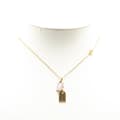 Miniatyrbilde 6 av 7: Pre-owned Louis Vuitton Gold Plated Nanogram Pendant Necklace Gold