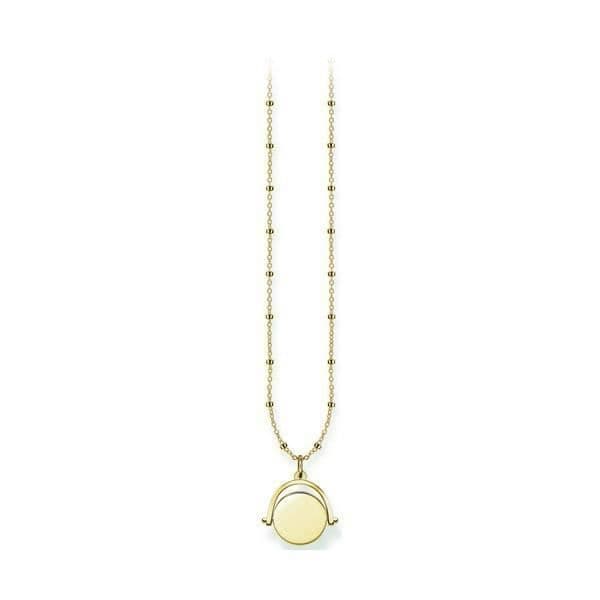 Pendentiv Dam - Thomas Sabo - LBKE0003-413-12 - Silver - Guld - 45 cm