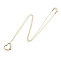 Pikkukuva 6 / 7: Pre-owned Tiffany 18K Yellow Gold Small Elsa Peretti Open Heart Pendant Necklace Gold
