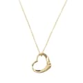 Pikkukuva 1 / 7: Pre-owned Tiffany 18K Yellow Gold Small Elsa Peretti Open Heart Pendant Necklace Gold