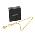 Miniatyrbilde 6 av 6: Pre-owned Chanel Gold Plated CC Diamond Shape Pendant Necklace Gold