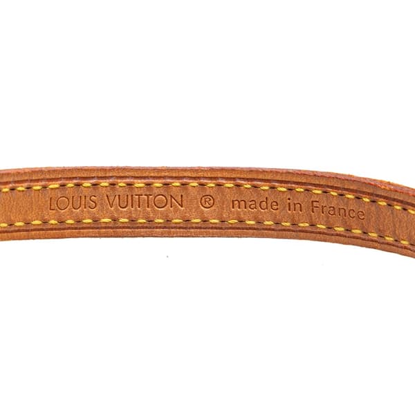 Pre-owned Louis Vuitton Leather Flower Lexington Choker Brown
