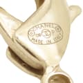 Miniatyrbild 6 av 7: Pre-owned Chanel Gold Plated CC Rhinestones Pendant Necklace Gold
