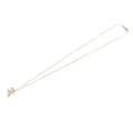 Miniatyrbild 1 av 7: Pre-owned Chanel Gold Plated CC Rhinestones Pendant Necklace Gold