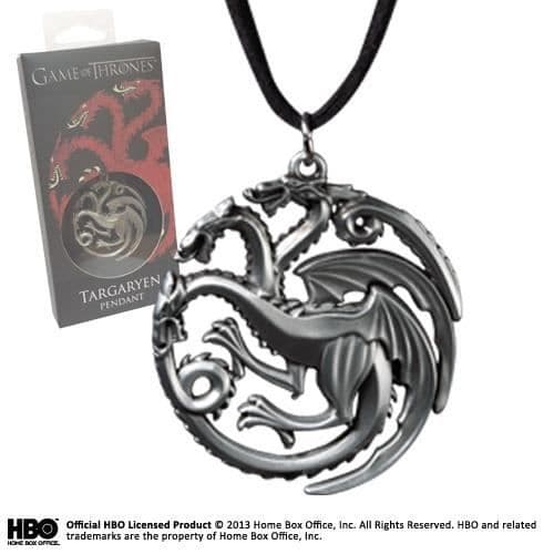 Game of Thrones Targaryen hängsmycke - Replika
