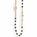 Miniatyrbild 1 av 3: Collier - Amen - Rosary Crornz3 - Eller Elegant - Svarta Kristaller - Kvinna