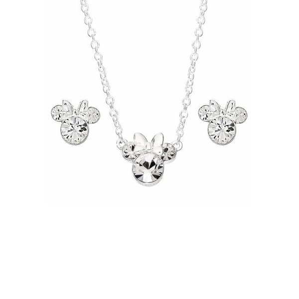 Minnie Mouse Halsband och Örhänge Set