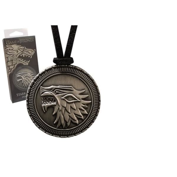 Game Of Thrones - Pendentiv med kedja Stark Shield