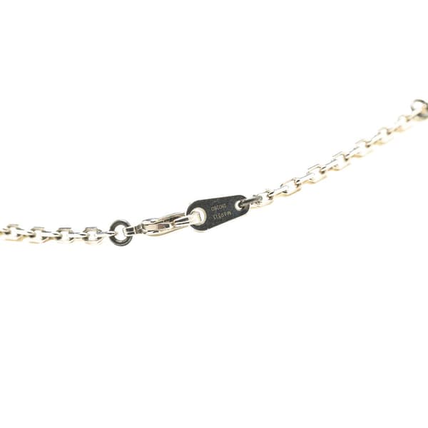 Pre-owned Louis Vuitton Silver Collier Dandy Necklace Silver