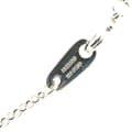 Miniatyrbild 5 av 7: Pre-owned Louis Vuitton Silver Plated Enamel Game On Dice Pendant Necklace Silver