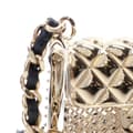 Pikkukuva 7 / 10: Pre-owned Chanel Gold Plated Lambskin Micro Flap Bag Pendant Necklace Gold