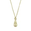 Miniatyrbillede 2 af 7: Pre-owned Tiffany 18K Yellow Gold Elsa Peretti Teardrop Pendant Necklace Gold