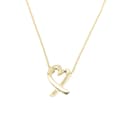 Miniatyrbilde 3 av 5: Pre-owned Tiffany 18K Yellow Gold Paloma Picasso Loving Heart Necklace Gold