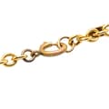 Miniatyrbillede 3 af 6: Pre-owned Chanel Gold Plated CC Coin Long Chain Station Necklace Gold