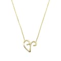 Miniatyrbillede 3 af 5: Pre-owned Tiffany 18K Yellow Gold Paloma Picasso Capricorn Pendant Necklace Gold