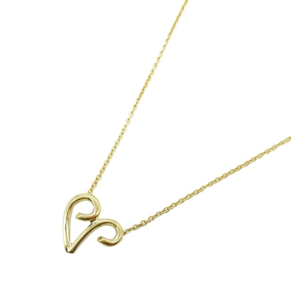 Pre-owned Tiffany 18K Yellow Gold Paloma Picasso Capricorn Pendant Necklace Gold