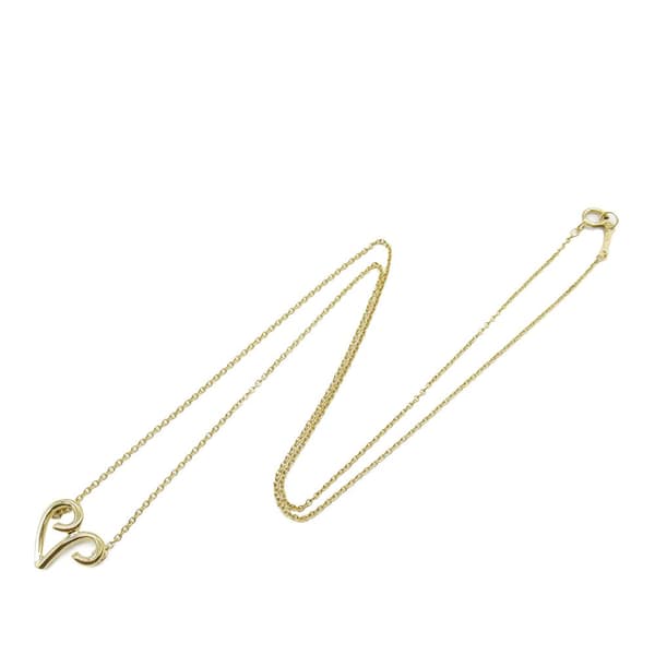Pre-owned Tiffany 18K Yellow Gold Paloma Picasso Capricorn Pendant Necklace Gold
