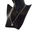 Pikkukuva 5 / 7: Pre-owned Givenchy Silver Plated G Logo Rhinestone Pendant Necklace Silver