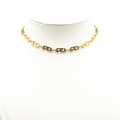 Miniatyrbilde 4 av 4: Pre-owned Givenchy Gold Tone Double G Link Necklace Gold