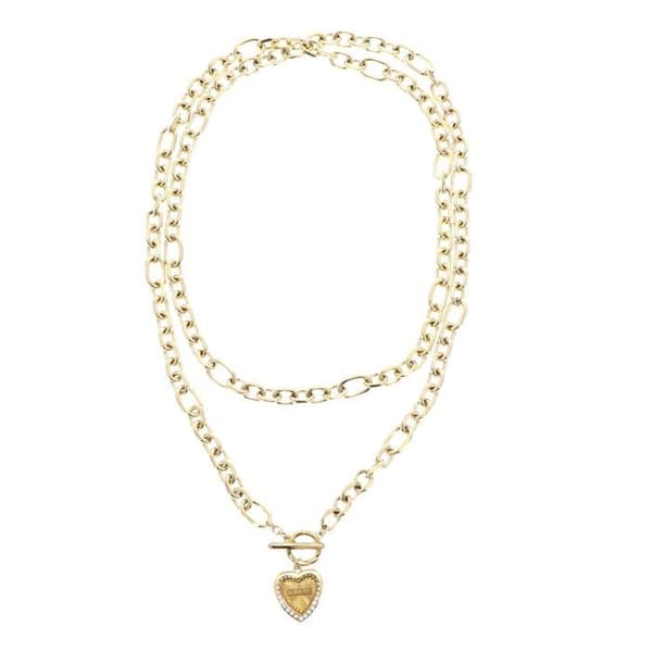 GUESS Guldhalsband för kvinnor - Mon Amour Chain Necklace Guld 286869