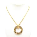 Pikkukuva 5 / 6: Pre-owned Chanel Gold Plated Circle Logo Pendant Necklace Gold