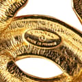 Miniatyrbild 2 av 6: Pre-owned Chanel Gold Plated CC Quilted Pendant Necklace Gold
