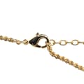 Miniatyrbild 4 av 5: Pre-owned Dior Gold Plated Logo Crystal Pendant Necklace Gold