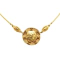 Miniatyrbild 1 av 7: Pre-owned Chanel Gold Plated Sun Lion Necklace Gold