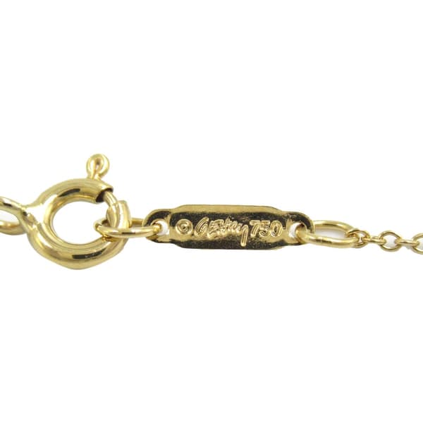 Pre-owned Tiffany 18K Yellow Gold Frank Gehry Orchid Drop Necklace Gold
