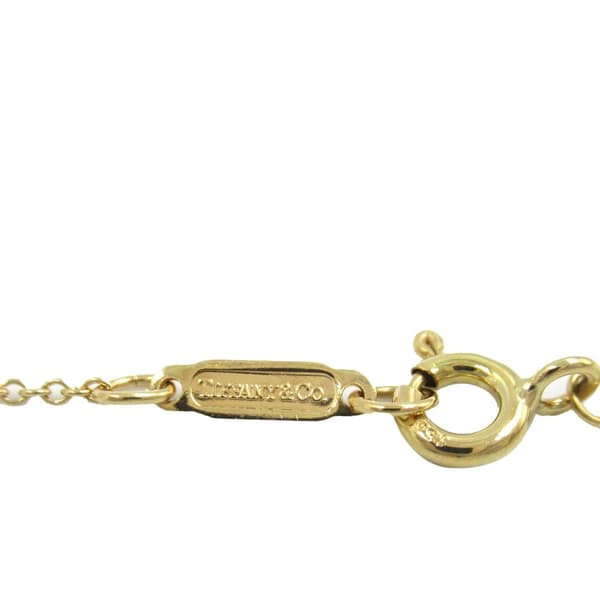 Pre-owned Tiffany 18K Yellow Gold Frank Gehry Orchid Drop Necklace Gold