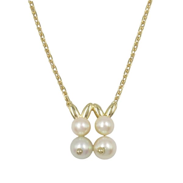 Pre-owned Van Cleef and Arpels 18K Yellow Gold and Akoya Pearls Necklace Gold