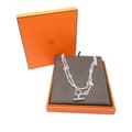 Miniatyrbillede 8 af 8: Pre-owned Hermès Sterling Silver Chain d'Ancre Farandole Necklace Silver