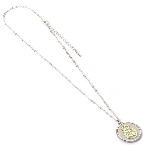 Real Madrid silver necklace