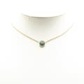 Miniatyrbilde 5 av 6: Pre-owned Dior 18K Yellow Gold Diamond and Turquoise Rose des Vents Necklace Gold