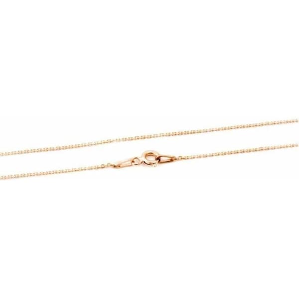 Silver Anchor Chain Ags1286-rosegold, För Kvinnor, 55cm, Sbe0887-55
