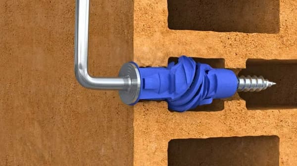 Universaldyvel 6x30mm med vinkelkrog 10 stk.