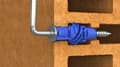 Miniatyrbillede 3 af 3: Universaldyvel 6x30mm med vinkelkrog 10 stk.