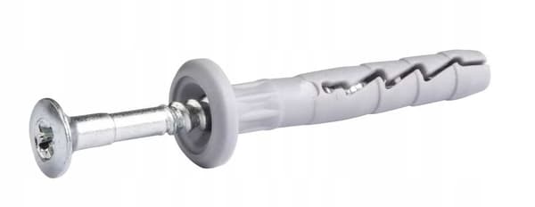 Snabbmonteringsplugg 6x40mm med krage 10 st