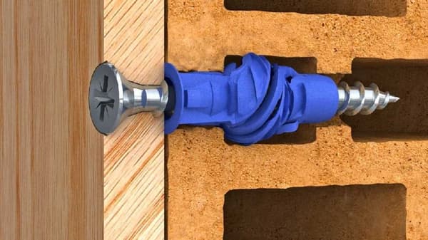 Universalprop 6x30mm med skrue 4,5x40mm 50 stk.
