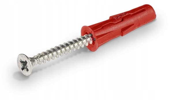 Universalprop 6x28mm med skrue 4,0x35mm 80 stk.
