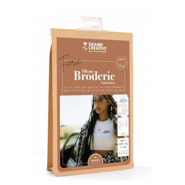 Broderisats för plagg - Rebelle